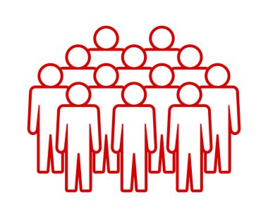 Sembol, insan ikonu. vektör dosyası.