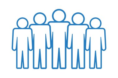 Sembol, insan ikonu. vektör dosyası.