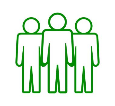 Sembol, insan ikonu. vektör dosyası.