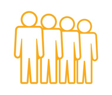 Sembol, insan ikonu. vektör dosyası.