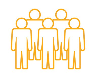 Sembol, insan ikonu. vektör dosyası.