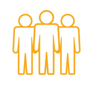 Sembol, insan ikonu. vektör dosyası.