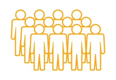 Sembol, insan ikonu. vektör dosyası.