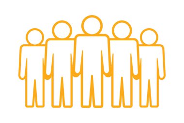 Sembol, insan ikonu. vektör dosyası.