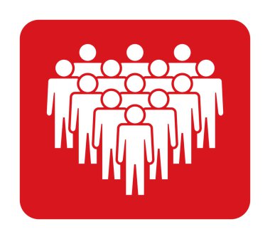 Sembol, insan ikonu. vektör dosyası.