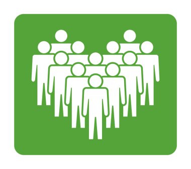 Sembol, insan ikonu. vektör dosyası.