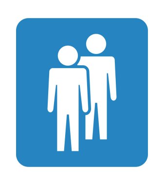 Sembol, insan ikonu. vektör dosyası.