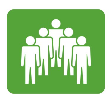 Sembol, insan ikonu. vektör dosyası.