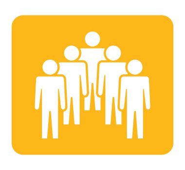 Sembol, insan ikonu. vektör dosyası.