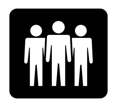 Sembol, insan ikonu. vektör dosyası.