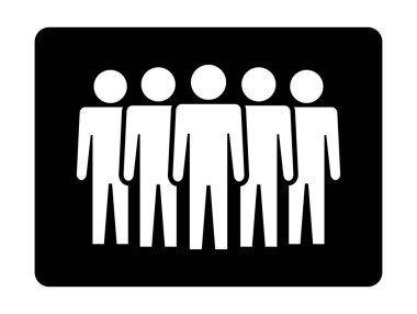 Sembol, insan ikonu. vektör dosyası.