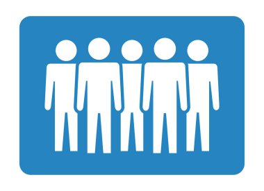 Sembol, insan ikonu. vektör dosyası.