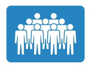 Sembol, insan ikonu. vektör dosyası.