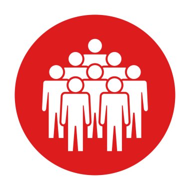 Sembol, insan ikonu. vektör dosyası.