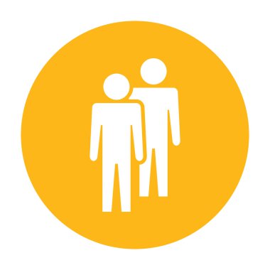 Sembol, insan ikonu. vektör dosyası.