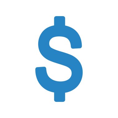 Dolar işareti simgesi, vektör grafikleri