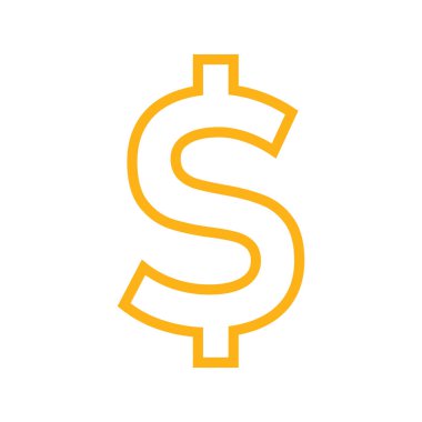 Dolar işareti simgesi, vektör grafikleri