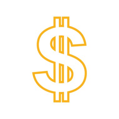 Dolar işareti simgesi, vektör grafikleri