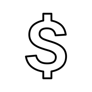 Dolar işareti simgesi, vektör grafikleri