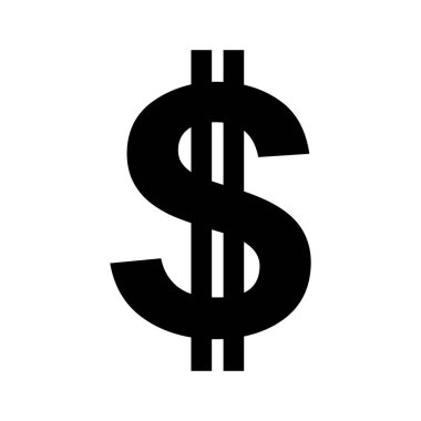 Dolar işareti simgesi, vektör grafikleri