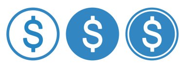 Dolar işareti simgesi, vektör grafikleri