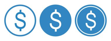 Dolar işareti simgesi, vektör grafikleri