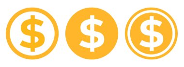 Dolar işareti simgesi, vektör grafikleri