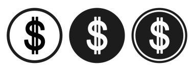 Dolar işareti simgesi, vektör grafikleri