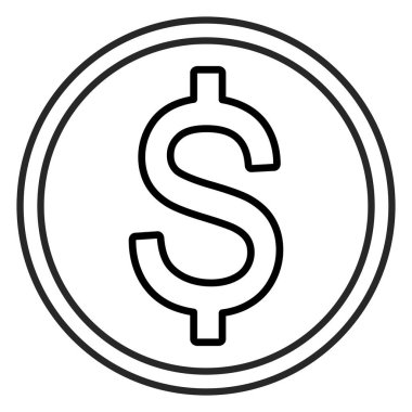 Dolar işareti simgesi, vektör grafikleri