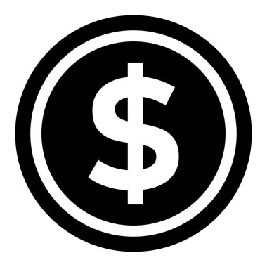 Dolar işareti simgesi, vektör grafikleri