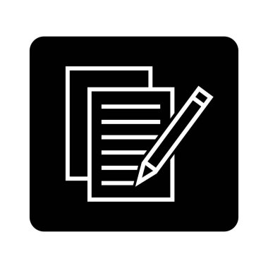 Siyah kareli beyaz dizüstü bilgisayar simgesi, vektör dosyası