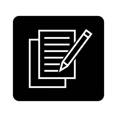 Siyah kareli beyaz dizüstü bilgisayar simgesi, vektör dosyası