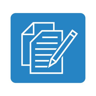 Mavi kareli beyaz dizüstü bilgisayar simgesi, vektör dosyası