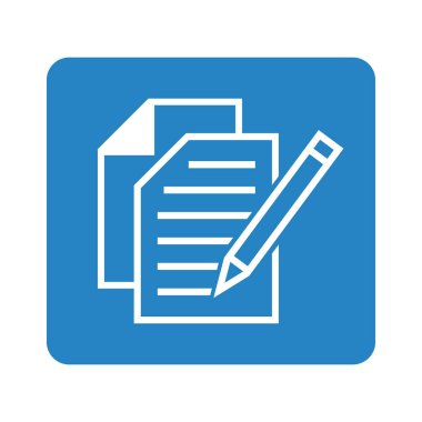 Mavi kareli beyaz dizüstü bilgisayar simgesi, vektör dosyası