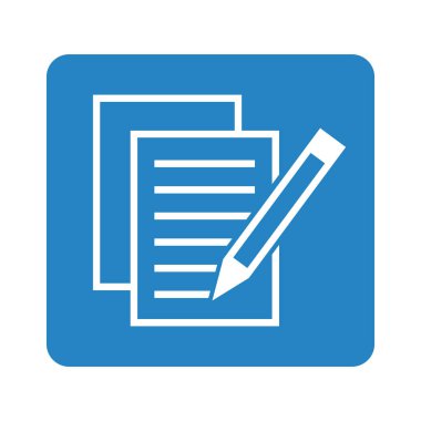 Mavi kareli beyaz dizüstü bilgisayar simgesi, vektör dosyası