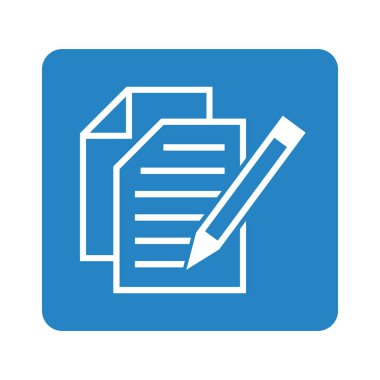 Mavi kareli beyaz dizüstü bilgisayar simgesi, vektör dosyası