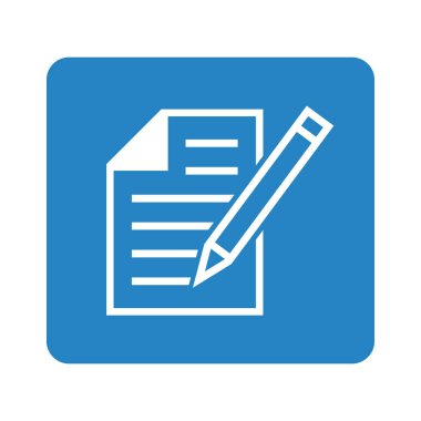 Mavi kareli beyaz dizüstü bilgisayar simgesi, vektör dosyası