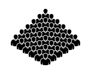 Sembol, insan ikonu. vektör dosyası.