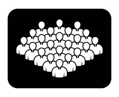 Sembol, insan ikonu. vektör dosyası.