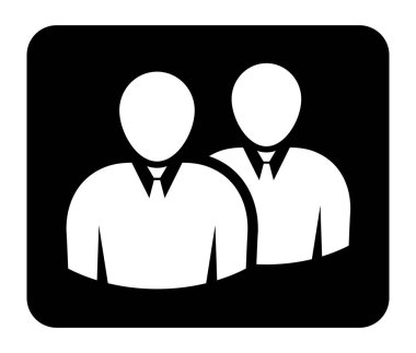 Sembol, insan ikonu. vektör dosyası.