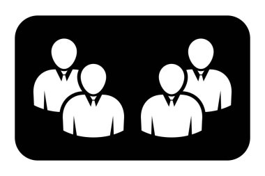 Sembol, insan ikonu. vektör dosyası.