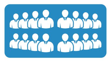 Sembol, insan ikonu. vektör dosyası.