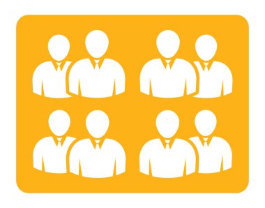 Sembol, insan ikonu. vektör dosyası.