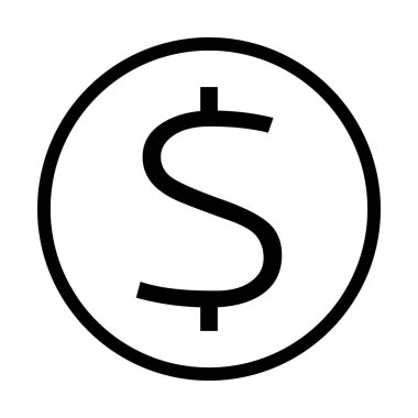 Dolar sembolü, vektör grafikleri