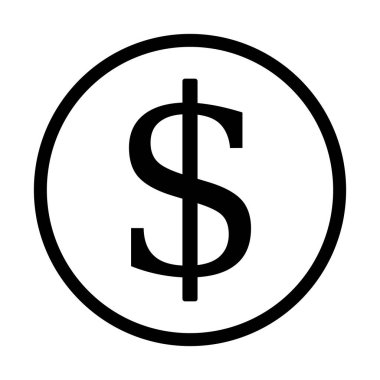 Dolar sembolü, vektör grafikleri