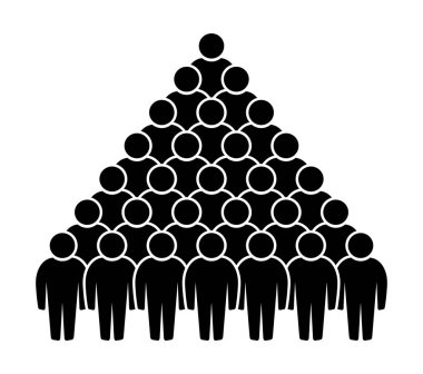 Sembol, insan ikonu. vektör dosyası.