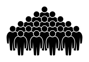 Sembol, insan ikonu. vektör dosyası.