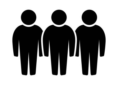 Sembol, insan ikonu. vektör dosyası.