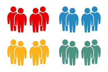 Sembol, insan ikonu. vektör dosyası.