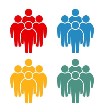 Sembol, insan ikonu. vektör dosyası.